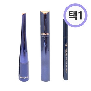 엘지 VDI 브디보브 캐시캣리뉴얼 아이컷 마스카라 라이너 펜라이너 택1, VDI 아이컷 브러쉬라이너 블랙, 1개