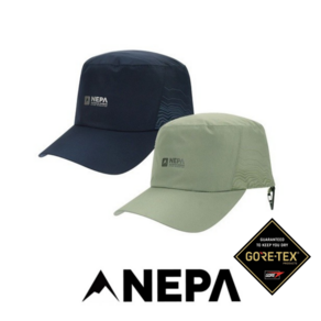 [백화점 매장판] 네파 NEPA 고어텍스 군모 남성 여성 남여공용 등산모자 등산 아웃도어 캠핑 레저 스포츠 캡모자, 라이트 카키