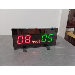 전자 점수판 LED 동호회 경기 디지털 득점판 탁구 스코어보드 보드, 2. B타입-11 x 25cm, 1개