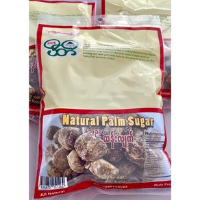 Myanma Palm Suga (pue cystal 100% natual) 10 ounces bag 미얀마 팜 설탕(순수 크리스탈 100% 천연) 10온스 봉지, 1개, 283g