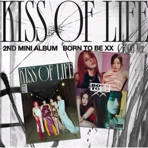 CD] KISS OF LIFE (키스오브라이프) - 미니앨범 2집 : Bon to be XX [Bad Ve.]