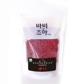 유기농 딥레드 라이스 홍국쌀 500g 컬러영양쌀, 1개