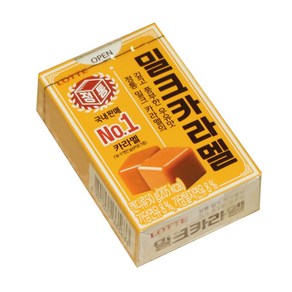 롯데 밀크카라멜, 1개, 50g