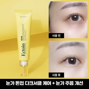 더연 엑토인 컨실 아이크림 20ml 눈밑주름 다크서클아이크림 프리파데, 1개