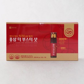 [메가마트]종근당건강 홍삼 더부스터샷 7병 168.56g (24.08gx7병), 1세트