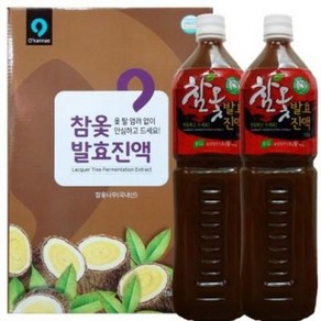 옻가네 참 옻 의 효능 발효 진액 추출물 나무 물 추출물 엑기스 1500ml 2병, 1개