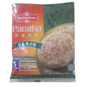 냉동 스프링홈 로띠파라타 플레인 325g Roti Paatha plain, 4개