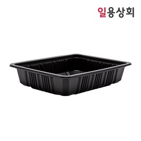 [ILYONG] 실링용기 JH 23185 70호 1000ml 300개 검정, 1개