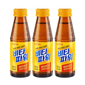 롯데 비타파워 비타민음료, 100ml, 100개