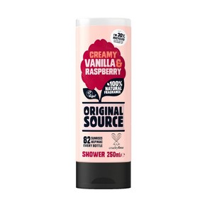 Oiginal Souce 오리지널 소스 바닐라 라즈베리 샤워젤 250ml Vanilla Raspbey Showe Gel, 1개