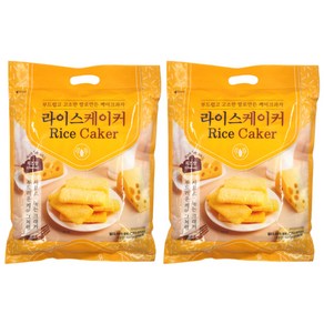 쌀로 만든 케이크과자 라이스 케이커 치즈맛, 2개, 600g