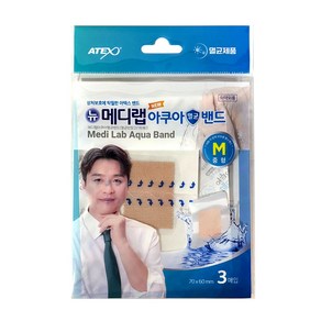 메디랩 아쿠아밴드 (중형) 3매입, 1개