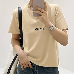 오예스 프린팅 반팔티(11colo) 반팔 캐주얼 데일리룩