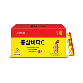 천제명 6년근 홍삼비타C 분말스틱 1.5g x 100포