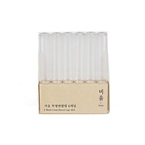 [3개묶음] 투명 연필캡세트 연필심보호 연필뚜껑 6개입 비움 연필보호 ng0*60396nq