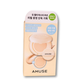 [NEW] 어뮤즈 듀 젤리 마스터 쿠션 리필 기획 바르는 순간 촉촉하고 투명하게, 1개, 01 클린