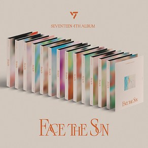 CD 세븐틴 4집 앨범 'Face the Sun' 캐럿버전 랜덤발송