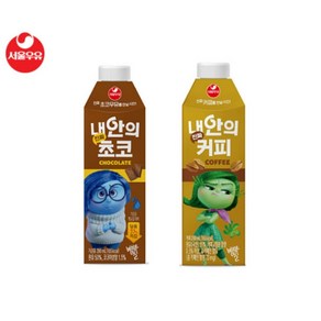 서울우유 내 안의 진짜 초코+커피, 6개, 280ml