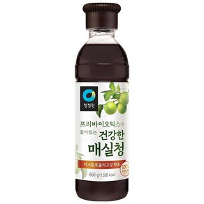 청정원 건강한 매실청, 650g, 1개