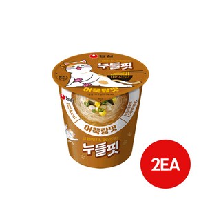 농심 누들핏소컵 어묵탕맛 31.2g 저칼로리/컵라면, 2개