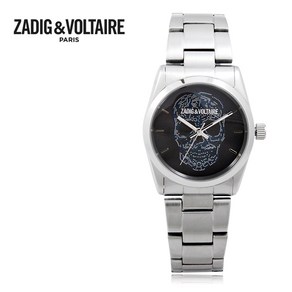 쟈딕앤볼테르[ZADIG&VOLTAIRE] [백화점 정품 당일배송] Zadig & Voltaie TIMELESS ZV029CM 쟈딕앤볼테르 공용 메탈시계(32mm)