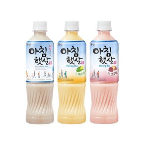 웅진 아침햇살 500ml (옥수수/고구마/오리지널) 5개씩