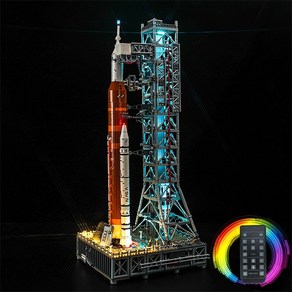 레고 10341 아르테미스 우주 발사 시스템 Lazishi LED 세트 NASA 빌딩 블록 조명 액세서리 전용 포함 에 적합