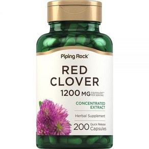 Piping Rock Red Clove 1200mg  200캡슐 허브 보충제 꽃 추출물 GMO 프리 글루텐, 1개, 200정