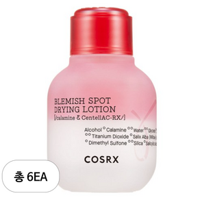 코스알엑스 에이씨 컬렉션 블레미쉬 스팟 드라잉 로션, 30ml, 6개