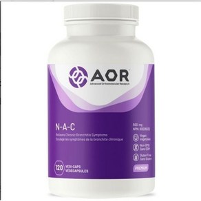 AOR 에이오알 NAC 500mg 120정 항산화 글루타치온