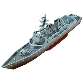 3D입체퍼즐 세종대왕함 [CK032], 55피스, 1개