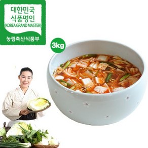 eTV 유정임 명인 나박김치3kg, 3kg, 1개