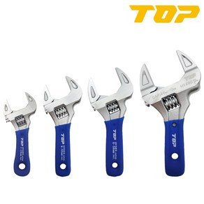 TOP 탑 숏 경량 와이드 몽키 스패너 HY-26S HY-30S HY-38S HY-49S, 5인치 숏몽키 HY-30S, 1개