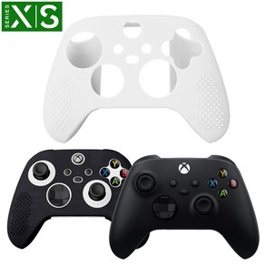 XBOX 엑박 패드 커버 4세대 컨트롤러 실리콘 케이스, 화이트(반투명), 1개