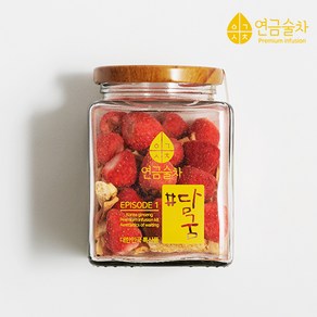 연금술차 사과 딸기 담금주 만들기 키트, 500ml, 1개