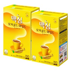 맥심 모카골드 커피믹스 12g 200T, 12mg, 100개입, 2개