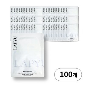 LAPYU 미백주름 기능성 마스크팩 100매, 미백, 1세트, 100개입