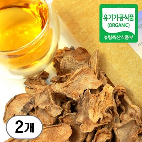 국산 볶은 유기농 돼지감자차 말린돼지감자 효능, 2개, 1개입, 100g