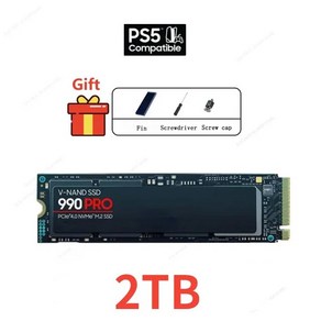 2023 노트북 PC용 HDD 하드 M.2 SSD 디스크 980 플러스 990po M2 2280 SATA NVME 신제품, 없음, 2.2TB