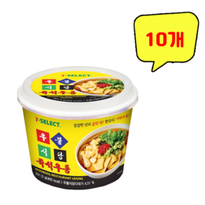 우불식당 즉석우동, 221.5g, 10개