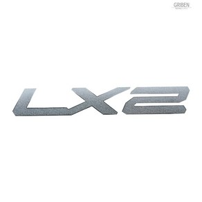그리븐 팰리세이드 코드네임 LX2 무광 메탈스티커 60345M, 2개 1세트