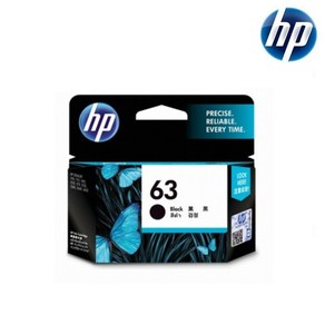 HP NO.63 정품잉크 F6U62AA 검정 HP1112 HP2130 HP3630