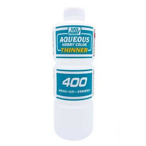 GUNT111 군제 수성도료 신너 400ml, 1개