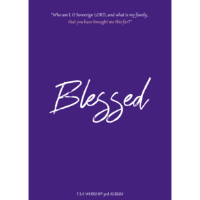 Blessed - 피아워십 (F.I.A WORSHIP) 3집 USB앨범, 1 USB