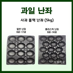 과일망 포장지 완충제 선물 포장용 사과 배 5kg 블랙 난좌, 11과, 100개, 사과 배 블랙 난좌