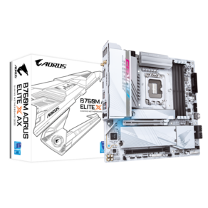 GIGABYTE 인텔B760M AORUS ELITE X AX 12 13 14세대 WIF 6E TYPE-C DP HDMI