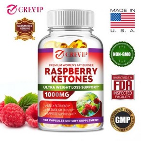 Grevip Raspberry 케토 케토제닉 1000mg Boost 에너지 Lose Weight Burn Fat Metabolism By