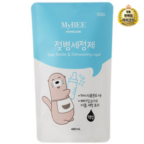 라이크잇 마이비 젖병세정제 액상형 리필, 2개, 400ml