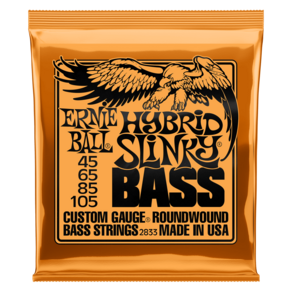 ERNIEBALL 어니볼 슬링키 일렉 베이스 기타 스트링 하이브리드(045-105) (P02833)