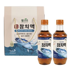 더 진한 참치액 선물 세트, 2개, 500ml